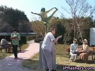 Free jav of Crazy Japanese bronze statue